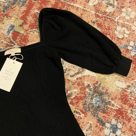 Sezane Short knitted dress NWT - Picture 7 of 8